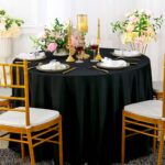 Fete de masa Negre pentru Evenimente