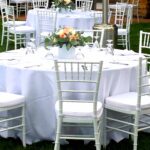 Scaun Evenimente CHIAVARI Alb