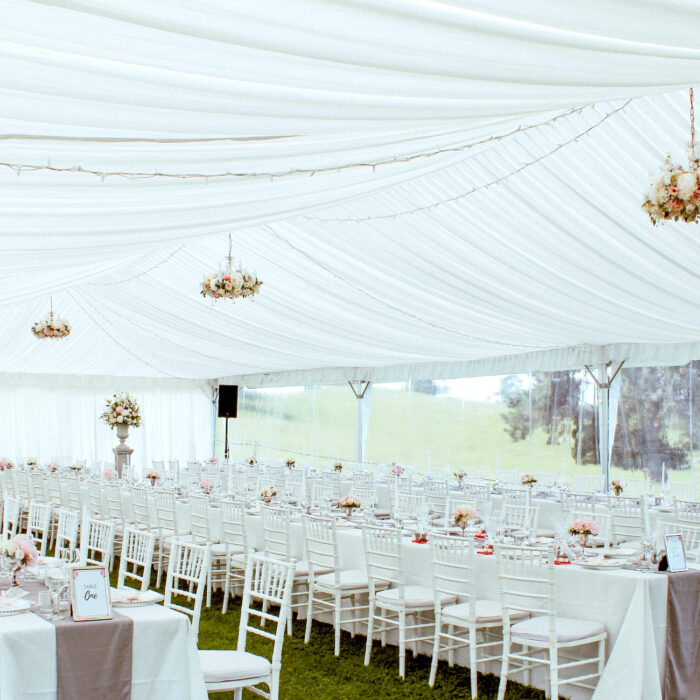 Scaun Evenimente CHIAVARI Alb