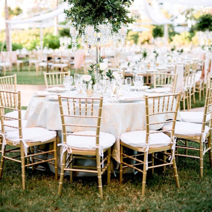 Scaune Evenimente CHIAVARI Aurii