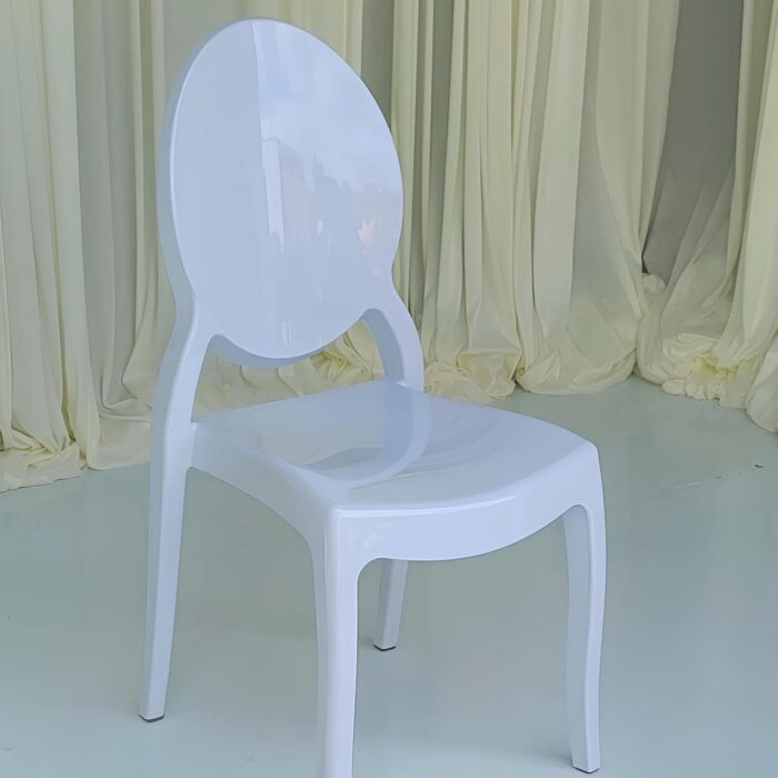 Scaun GHOST Alb