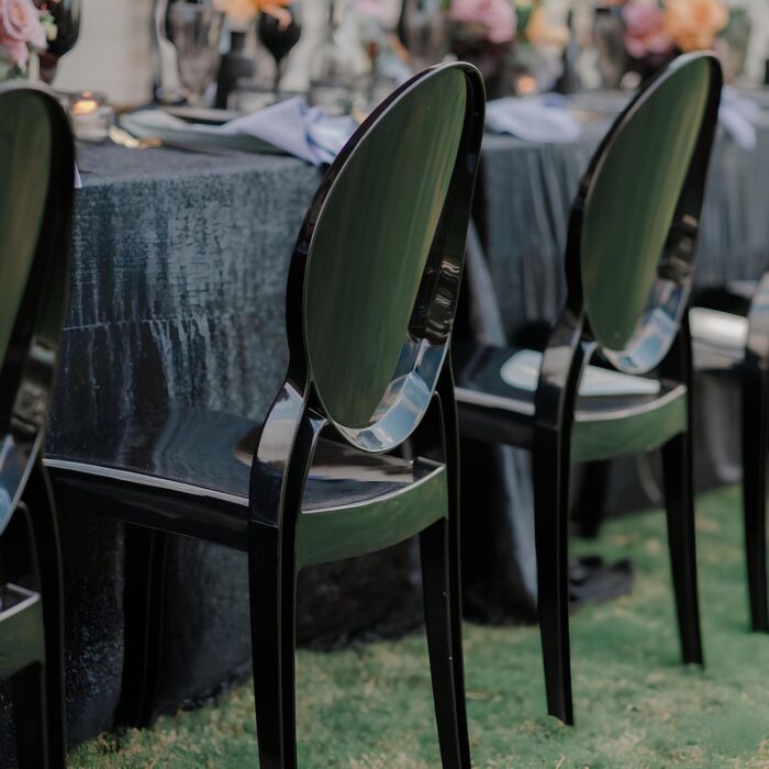 Scaun GHOST Negru