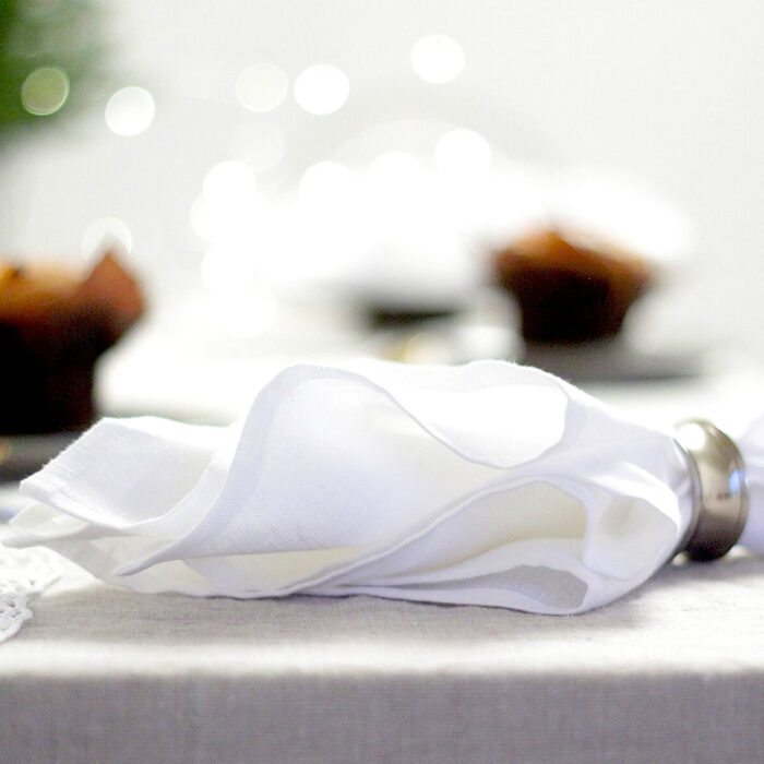 Servete de masa Albe pentru Evenimente