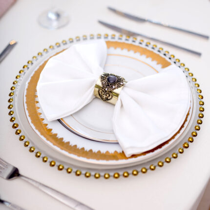 Servete de masa Albe pentru Evenimente