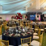 Servete de masa Negre