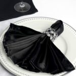 Servete de masa Negre pentru Evenimente