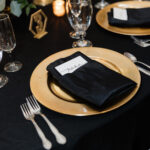 Servete de masa Negre pentru Evenimente
