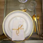Servete de masa albe