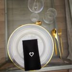 Servete de masa negre