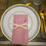 Servete de masa roz