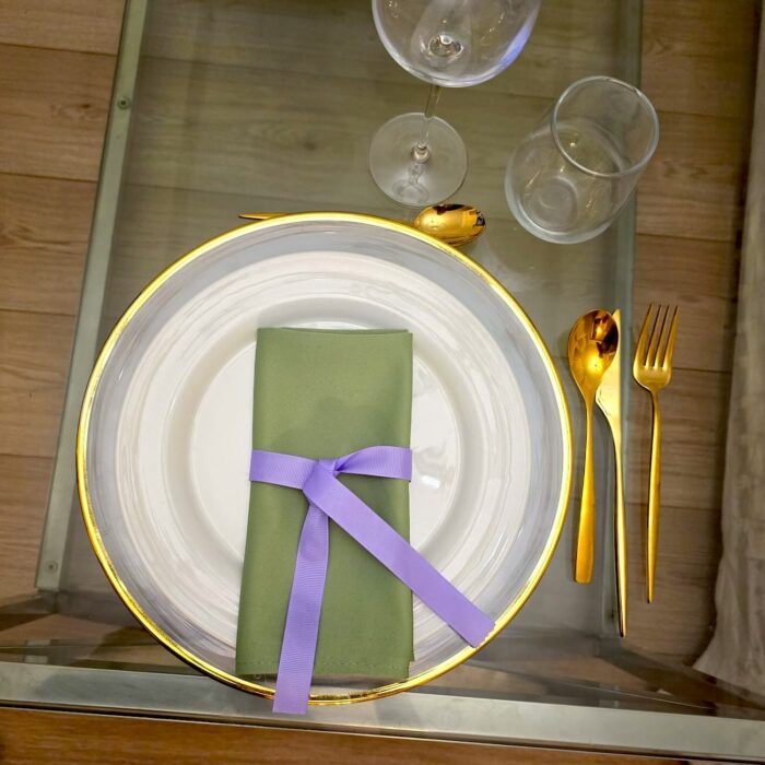 Servete de masa verzi