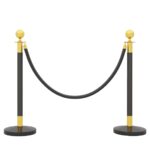 Stalpi inox cu cordon de catifea