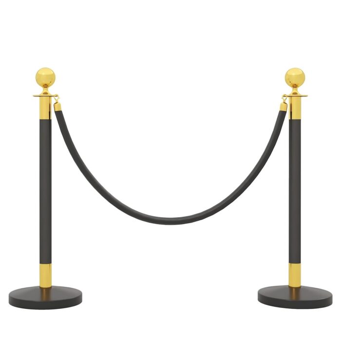 Stalpi inox cu cordon de catifea